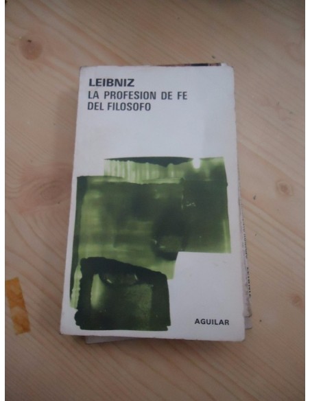 La profesión de fe del filósofo (Usado) La profesión de fe del filósofo (Usado)