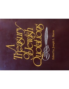 A treasury of jewish quotations (Usado)