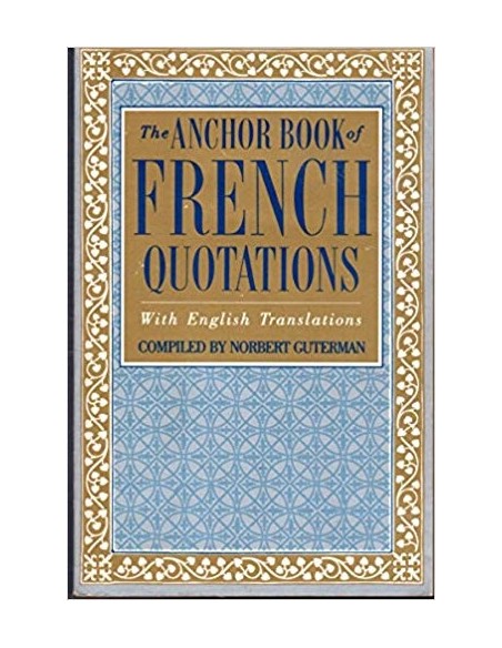 The anchor book of french quotations (Usado)