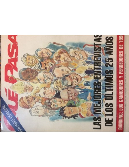 Qué Pasa. Las mejores entrevistas de los últimos 25 años (Usado) Qué Pasa. Las mejores entrevistas de los últimos 25 años (Usado)