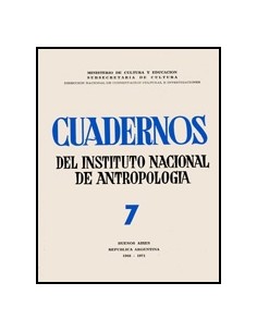 Cuadernos del Instituto Nacional de Antropología 7 (Usado)