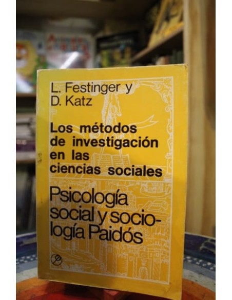 Los Métodos de Investigación en las ciencias sociales (Usado)