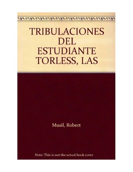 Las tribulaciones del estudiante Törless (Usado) Las tribulaciones del estudiante Törless (Usado)