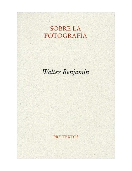 Sobre la fotografía (Nuevo) Sobre la fotografía (Nuevo)