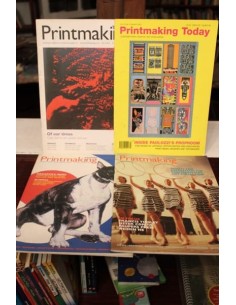 4 Revistas Printmaking (2001-2012) (Usado)