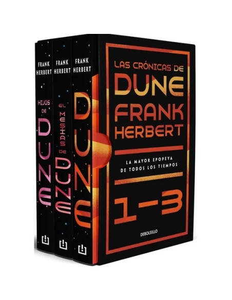 Las crónicas de Dune (Estuche trilogía) (Nuevo) Las crónicas de Dune (Estuche trilogía) (Nuevo)