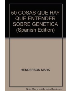 50 cosas que hay que saber sobre genética (Usado)