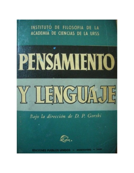 Pensamiento y lenguaje (Nuevo) Pensamiento y lenguaje (Nuevo)