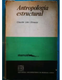 Antropología estructural (Usado)