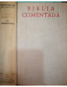 Biblia comentada Tomo III Libros Proféticos (Usado)