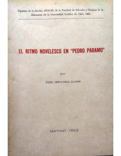 EL ritmo novelesco en "Pedro Páramo" (Separata) (Usado)