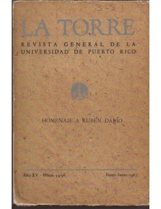 La Torre. Homenaje a Rubén Darío (Usado)