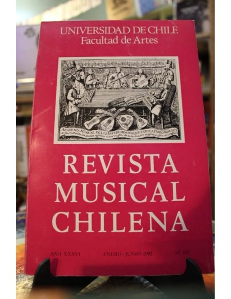 Revista musical chilena Enero-Junio 1982 (Usado)
