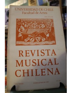 Revista musical chilena Enero-Junio 1983 (Usado)