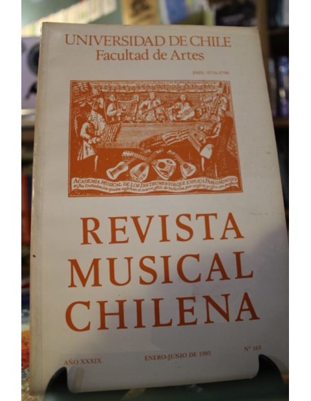 Revista musical chilena Enero-Junio 1983 (Usado) Revista musical chilena Enero-Junio 1983 (Usado)