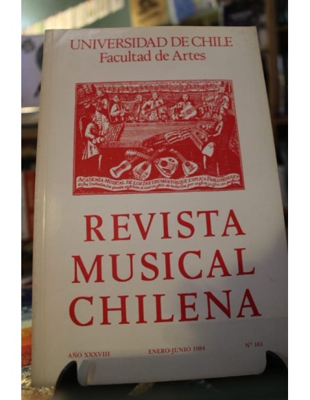 Revista musical chilena Enero-Junio 1984 (Usado) Revista musical chilena Enero-Junio 1984 (Usado)