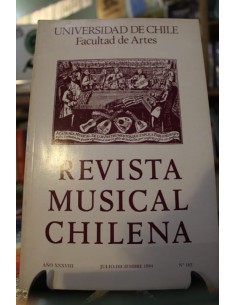 Revista musical chilena Julio-Diciembre 1984 (Usado)
