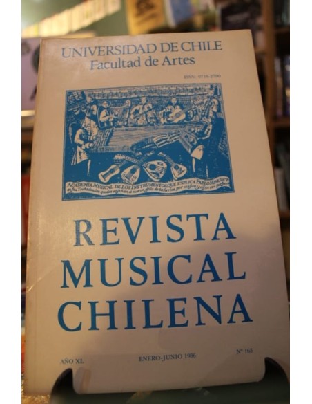 Revista musical chilena Enero-Junio 1986 (Usado)