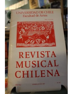 Revista musical chilena Enero-Junio 1987 (Usado)