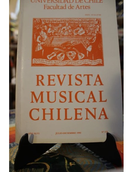 Revista musical chilena Julio-Diciembre 1992 (Usado)