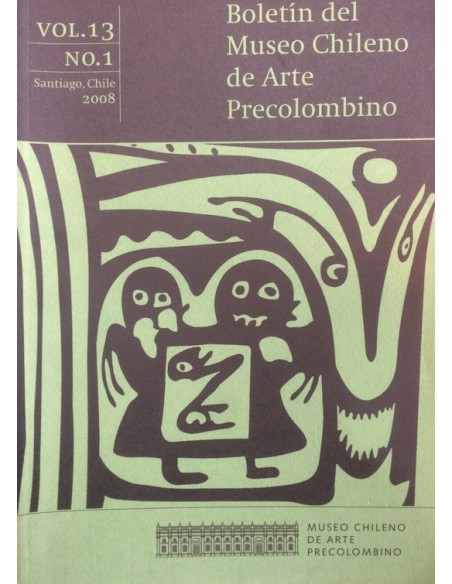 Boletín del Museo de Arte Precolombino. Vol. 13 No. 1, 2008 (Usado)
