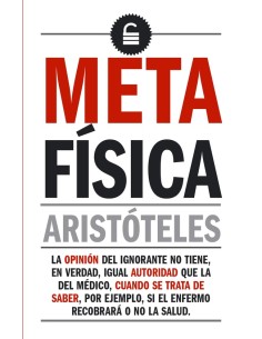 Metafísica (Aristóteles) (Nuevo)
