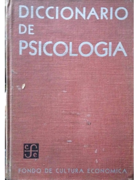 Diccionario de psicología (Usado) Diccionario de psicología (Usado)