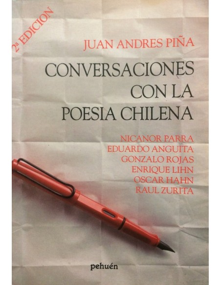 Conversaciones con la poesía chilena (Usado)