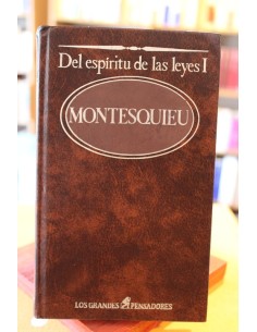 Del espíritu de las leyes I (Usado)