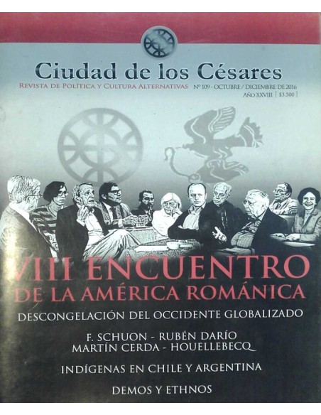 Revista Ciudad de los Césares. VIII Encuentro de la América Románica (Nuevo) Revista Ciudad de los Césares. VIII Encuentro de la América Románica (Nuevo)