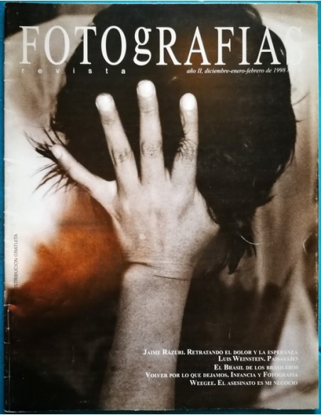 Revista Fotografías N. 6 Diciembre-enero-febrero 1998 (Usado) Revista Fotografías N. 6 Diciembre-enero-febrero 1998 (Usado)