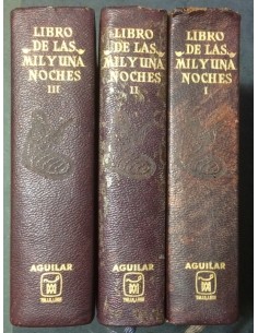 Libro de Las mil y una noches. 3 Tomos (Usado)