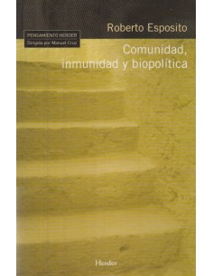 Comunidad, Inmunidad y biopolítica (Nuevo)