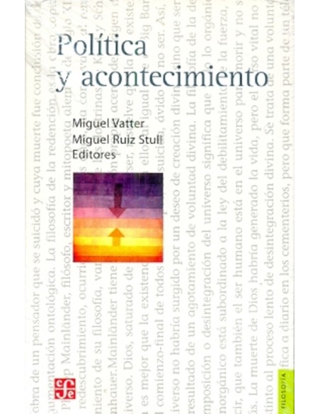 Política y acontecimiento (Usado) Política y acontecimiento (Usado)