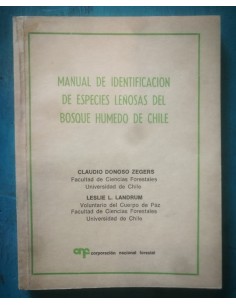 Manual de identificación de especies leñosas del bosque húmedo de Chile (Usado)