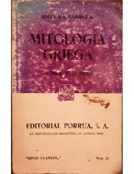 Mitología griega (Usado) Mitología griega (Usado)