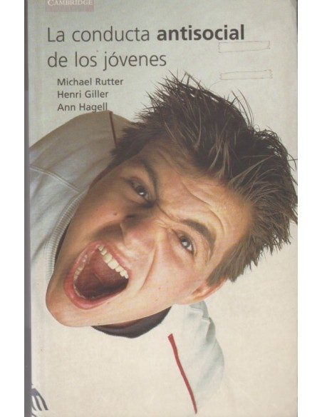 La conducta antisocial de los jóvenes (Usado)