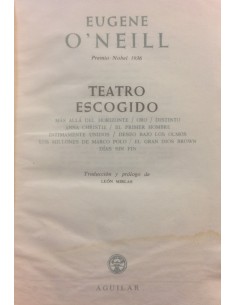 Teatro escogido (ONeill) (Usado)