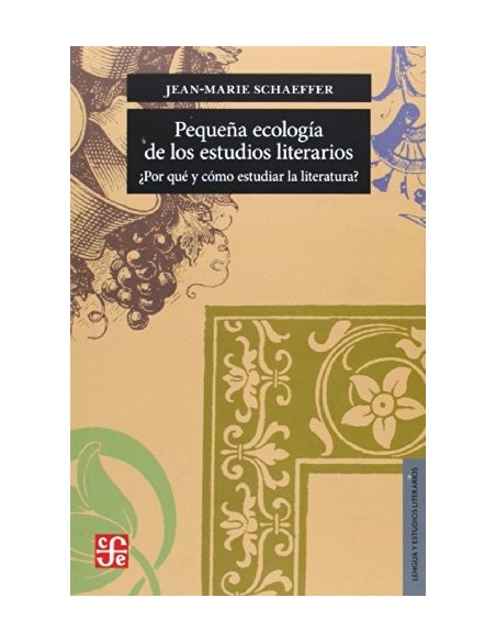 Pequeña ecología de los estudios literarios (Usado)
