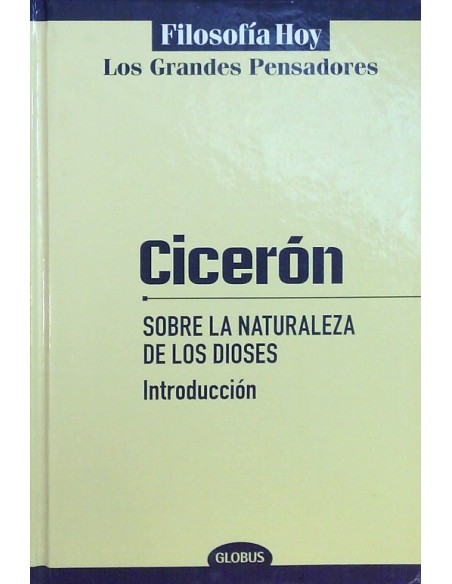 Sobre la naturaleza de los Dioses. Introducción (Usado) Sobre la naturaleza de los Dioses. Introducción (Usado)