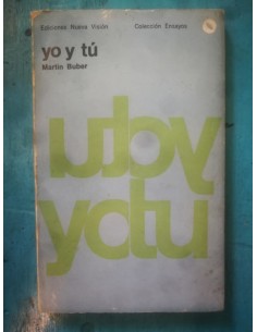 Yo y tú (M. Buber) (Usado)