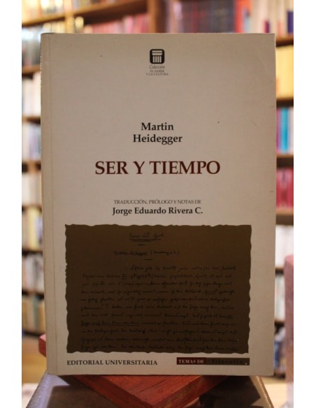 Ser y Tiempo (Usado) Ser y Tiempo (Usado)