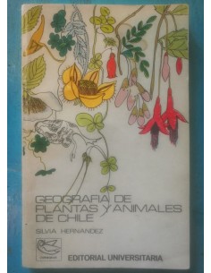 Geografía de plantas y animales de Chile (Usado)