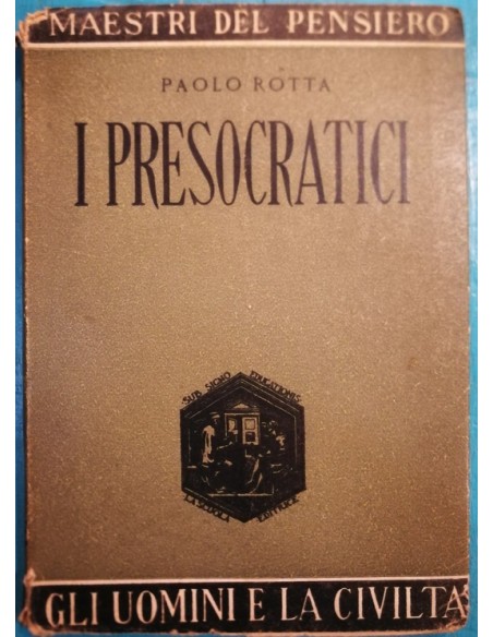 I Presocratici (Italiano) (Usado) I Presocratici (Italiano) (Usado)