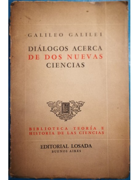 Diálogos acerca de dos nuevas ciencias (Usado)