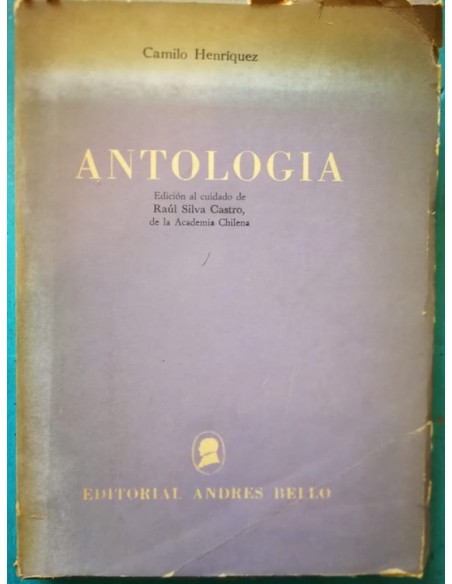 Antología (Camilo Henríquez) (Usado) Antología (Camilo Henríquez) (Usado)