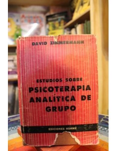 Estudios sobre psicoterapia analítica de grupo (Usado)