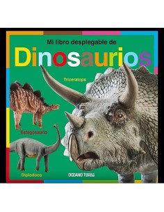 Mi libro desplegable de dinosaurios (Nuevo)
