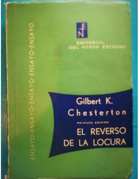 El reverso de la locura (Usado) El reverso de la locura (Usado)