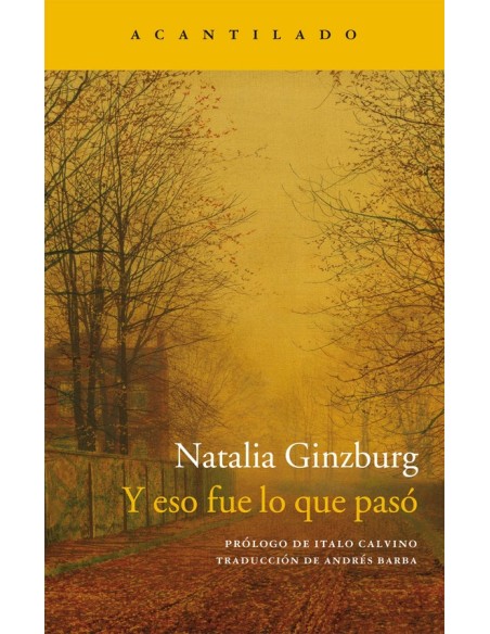 Y eso fue lo que pasó (Nuevo) Y eso fue lo que pasó (Nuevo)